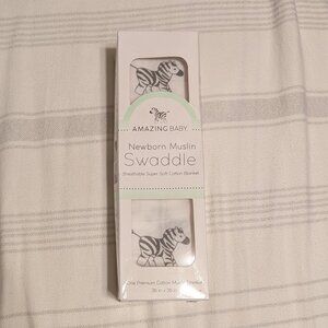 NIB zebra swaddle